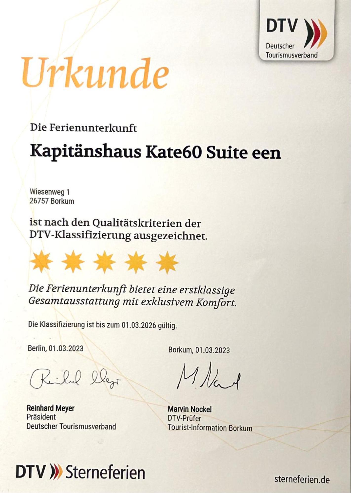 Kapitaenshaus Kate60 Villa บอร์คุม ภายนอก รูปภาพ