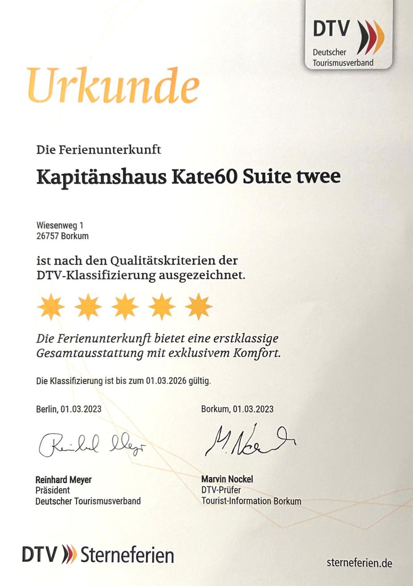 Kapitaenshaus Kate60 Villa บอร์คุม ภายนอก รูปภาพ